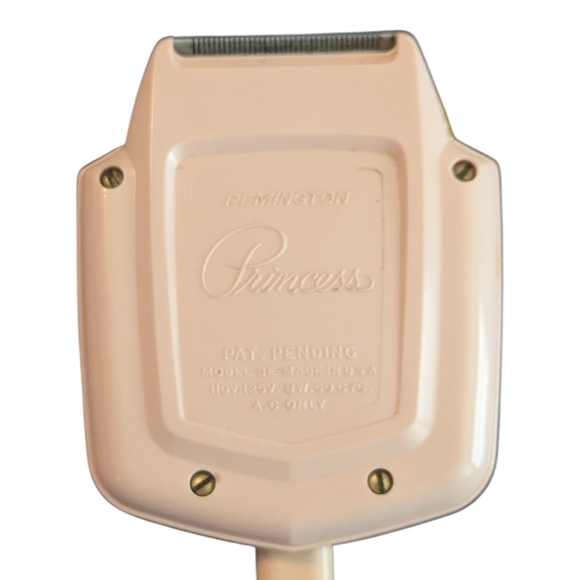 60s Retro Pink Remington Princess Ladies Electric Shaver Crown Design Model BE - Picture 9 of 10
